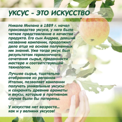 Яблочный Уксус Натуральный Нефильтрованный и не пастеризованный, c уксусной маткой, 500 мл. Стекло
