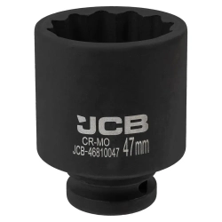 Головка ударная глубокая 3/4'', 47мм (12гр.) JCB JCB-46810047