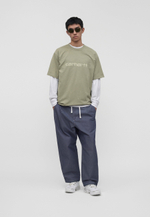 Carhartt WIP Футболка с принтом - Зелёный
