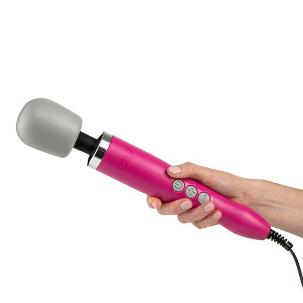 Розовый вибратор-вонд 37см Doxy Original Massage Wand Pink