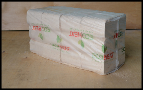 Брикет топливный для печей, каминов, бань, Береза пыль (уп.12 шт.) категория Экстра