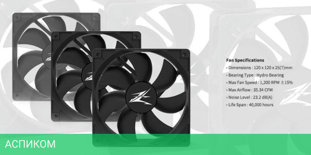 Корпус Zalman Z1 Plus без БП черный