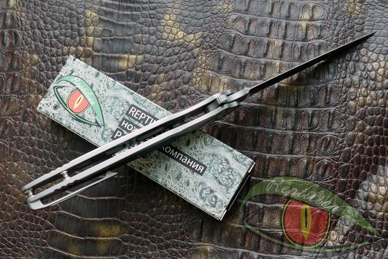 Складной нож REPTILIAN Магистр 3-1 c клинком из стали D2, рукоять G10