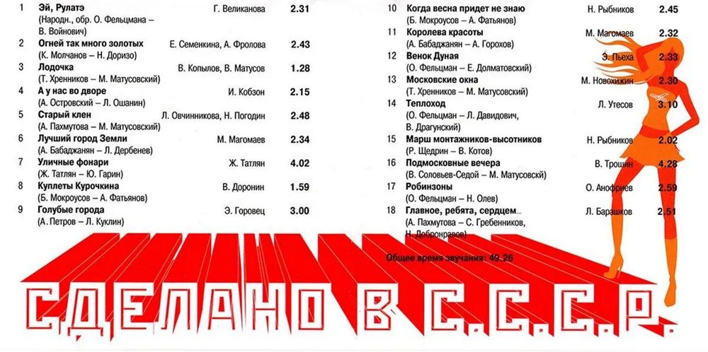 Сделано в С.С.С.Р. (CD)