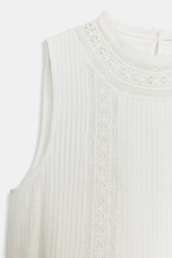 ZARA РОМАНТИЧНАЯ РУБАШКА ZW COLLECTION, БЕЛЫЙ