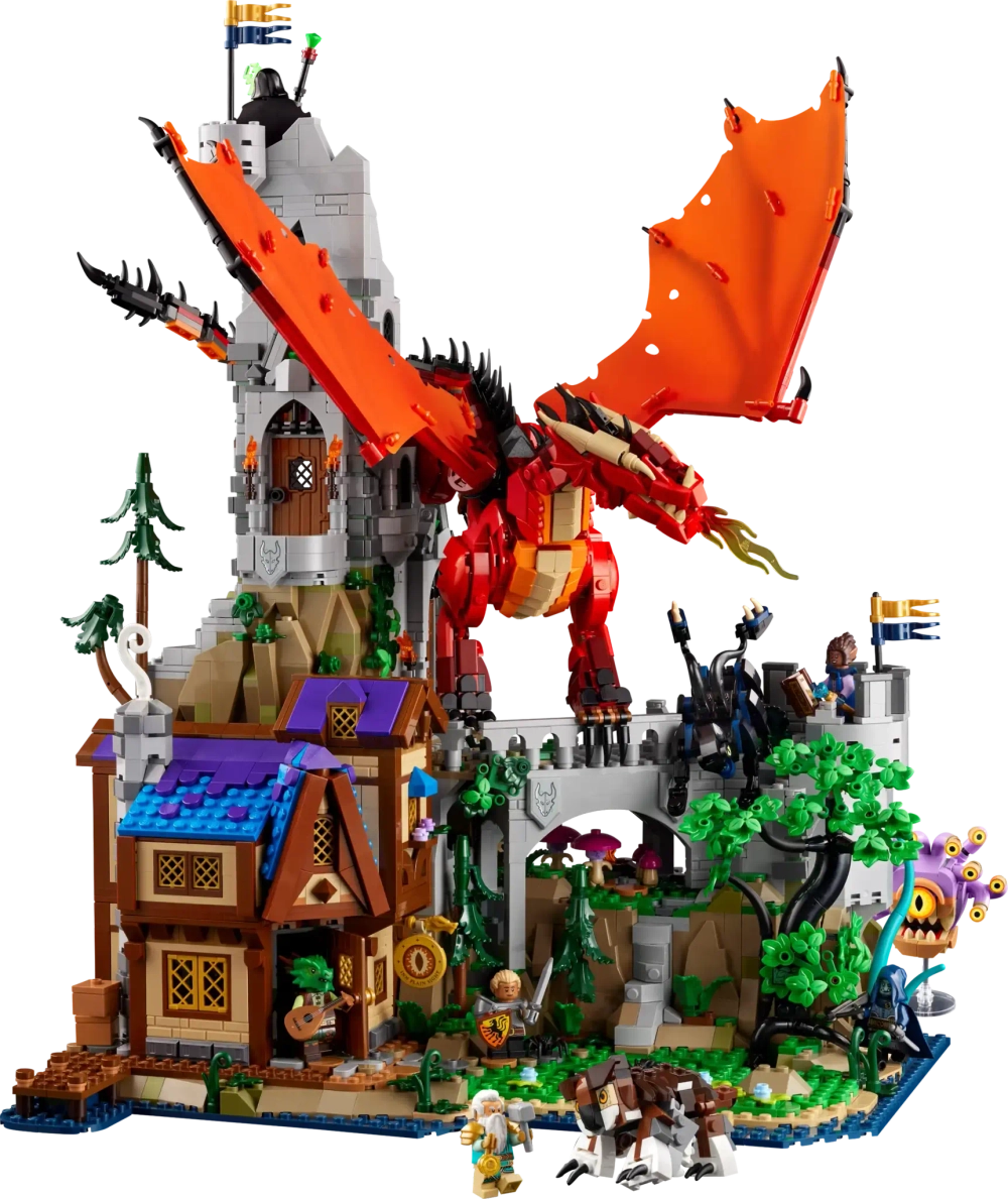 Конструктор LEGO Ideas 21348 Dungeons & Dragons: История красного дракона