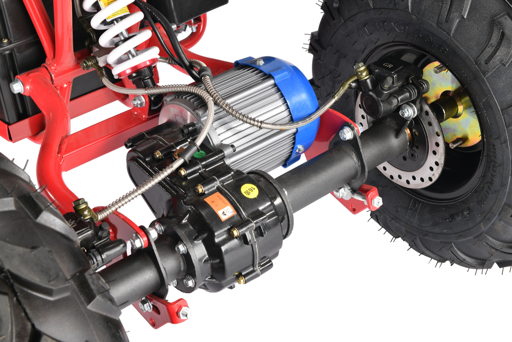 Электроквадроцикл White Siberia PRO SNEG 3000W Черный