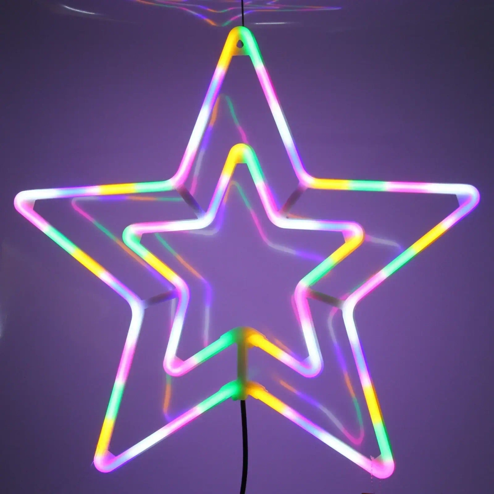 Фигура светодиодная «Звездопад» 58 см, 324 ламп LED, 8 режимов, 220V, Мультицвет