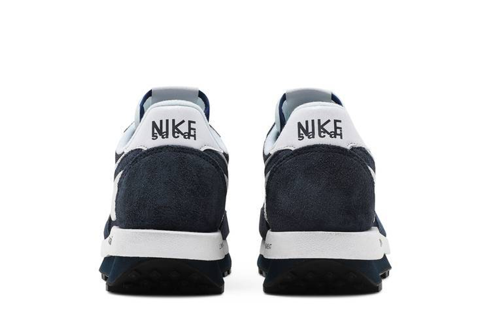 Кроссовки Fragment Design X Sacai X Nike Ldwaffle "Blackened Blue"