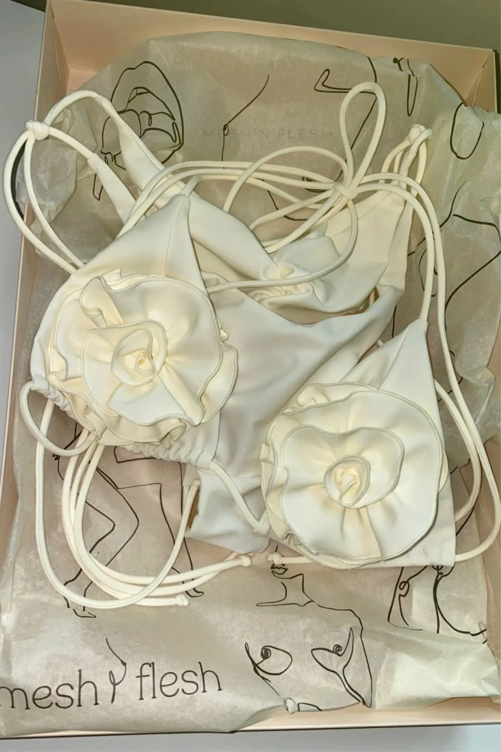 Купальник BLOSSOM milk
