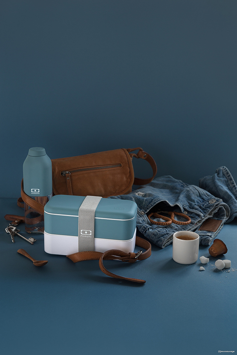 Ланч-бокс MB Original denim Monbento