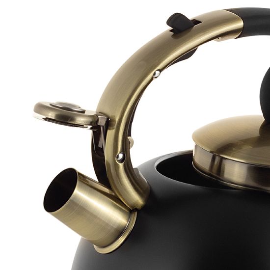 Чайник 2,7 л. из нержавеющей стали со свистком Kamille KM 0852