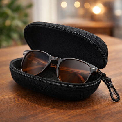 Чехол для очков (черный)