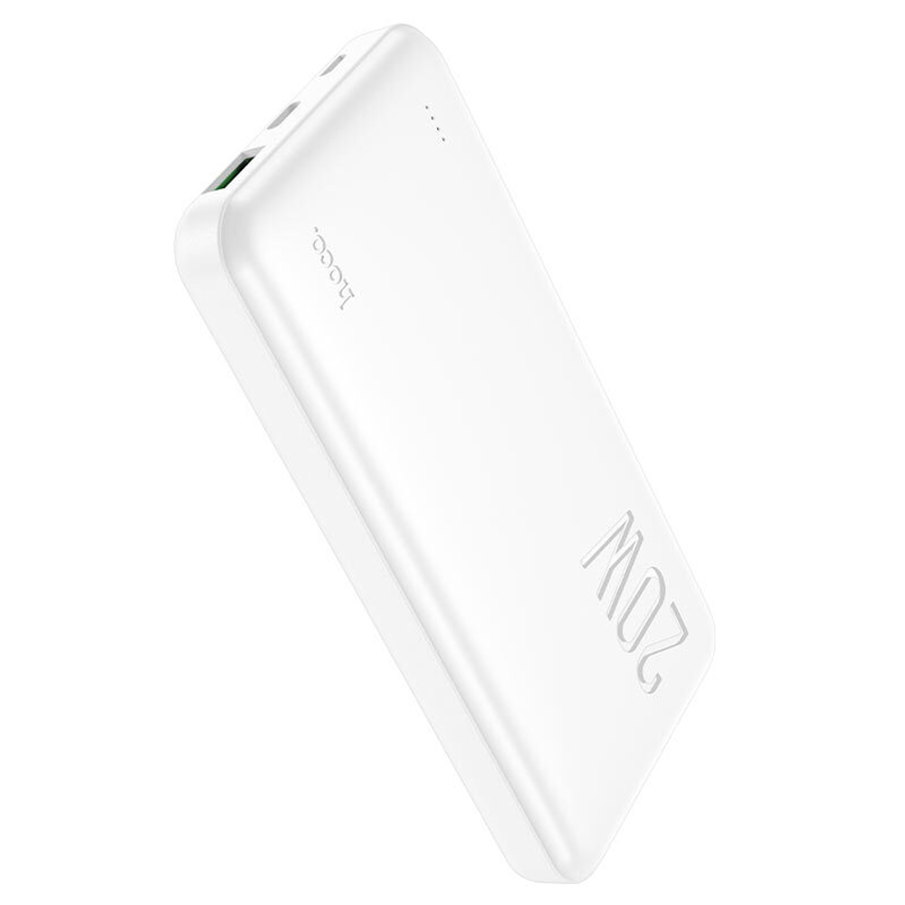 Портативный аккумулятор HOCO J87 10000 mAh PD 20W +QC 3.0 (белый)