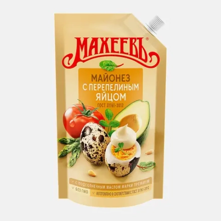 Майонез Махеевъ с перепелиным яйцом 67% 380мл