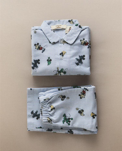 ZARA HOME ДЕТСКАЯ ПИЖАМА МИККИ И МИННИ ©DISNEY, СИНИЙ