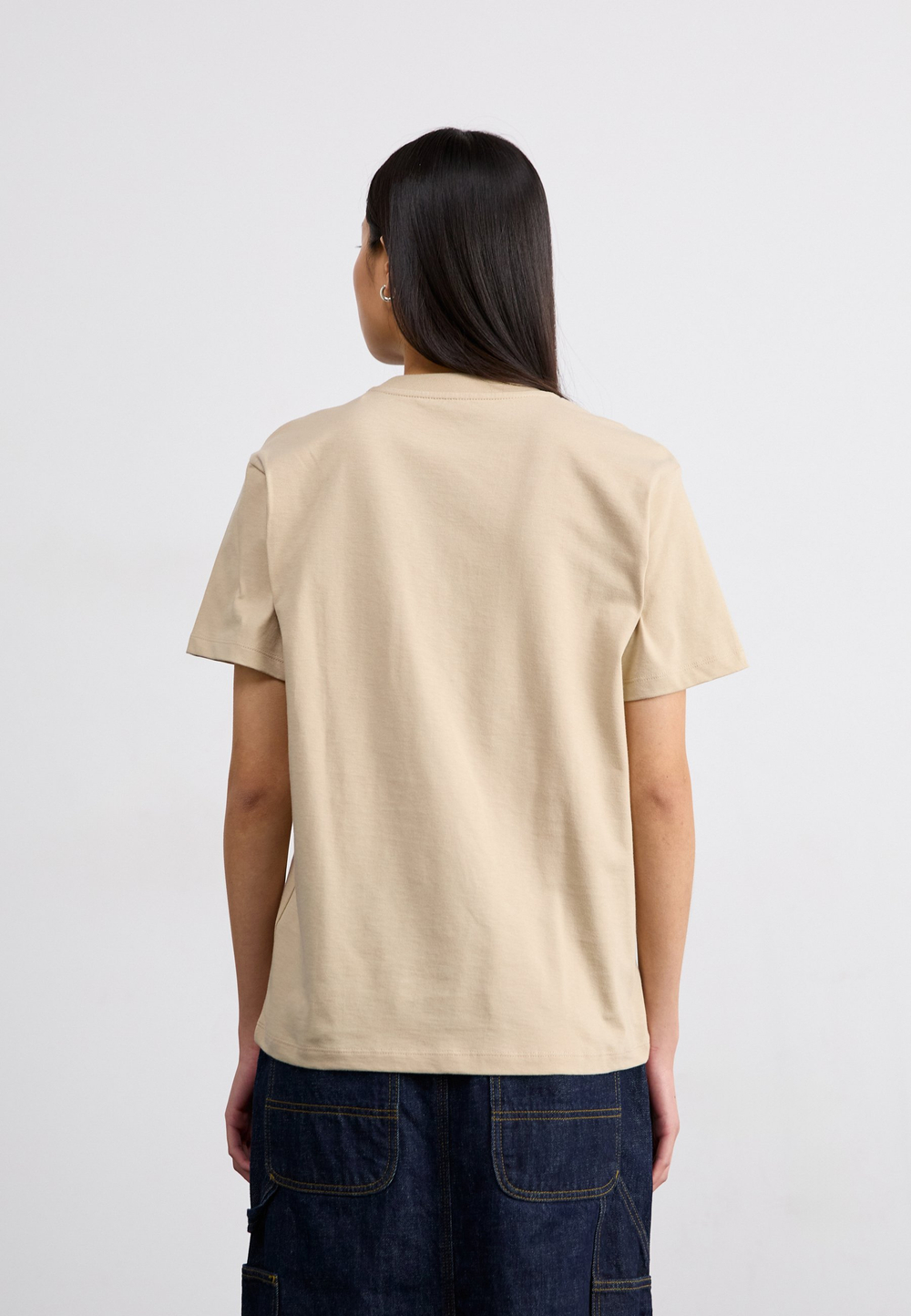 Carhartt WIP Базовая футболка - Бежевый