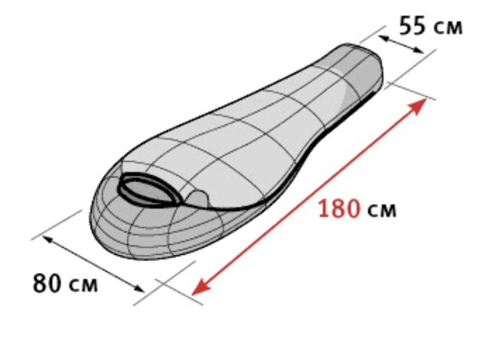 Спальный мешок кокон Alexika Mountain Scout