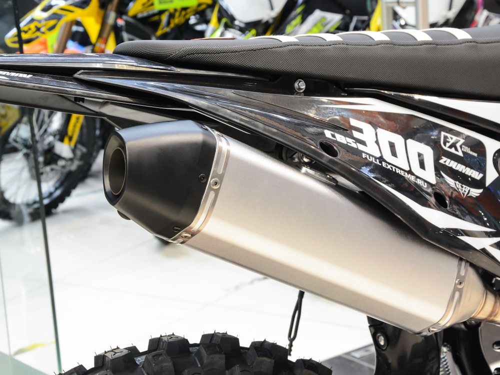 Мотоцикл кроссовый эндуро ZUUMAV FX K8 (CBS-300) Black 21/18