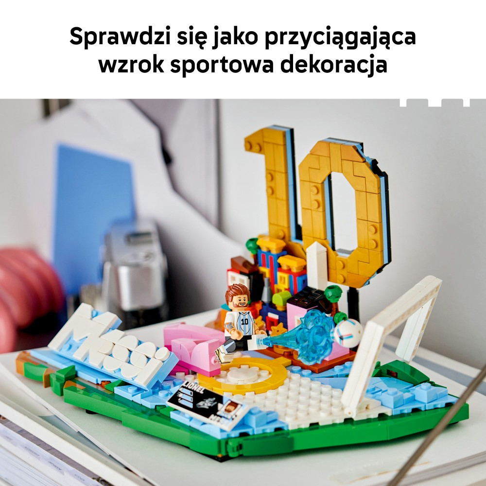 Конструктор LEGO Editions 43011 Лионель Месси Футбольные моменты — фото 8