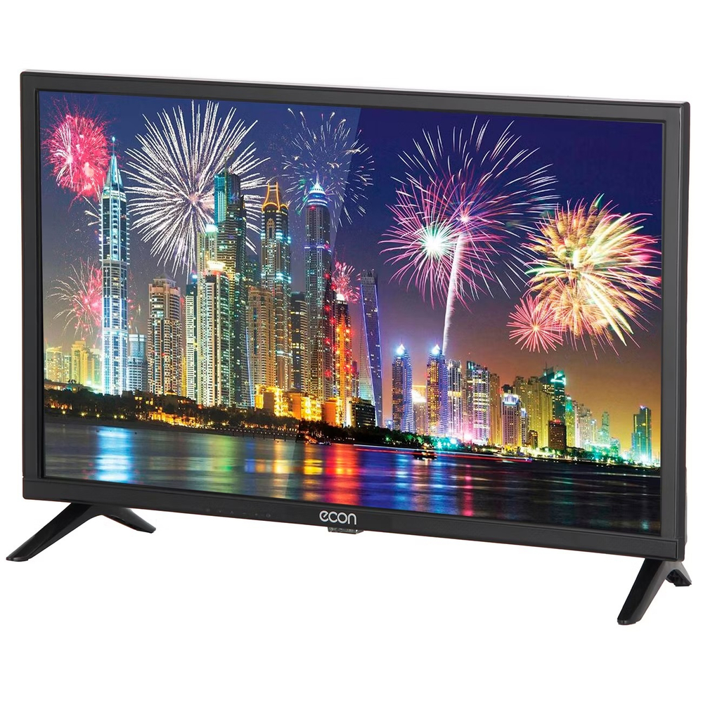 Телевизор Econ EX-24HT008B 60см, HD, LED, 6Вт, 1xUSB, DVB-T2/C