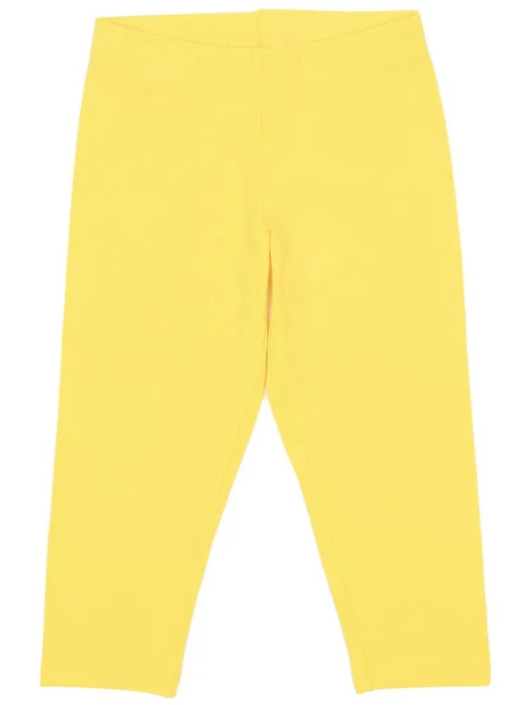 Желтые капри для девочки REMIX