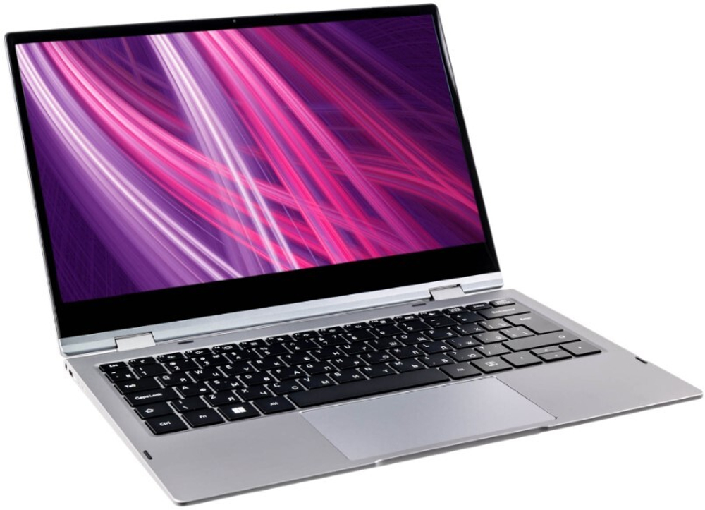 Ноутбук  HIPER Slim 13.3 ", Core i5, 16 Гб RAM, 512 Гб SSD, Iris Xe Graphics, Серый