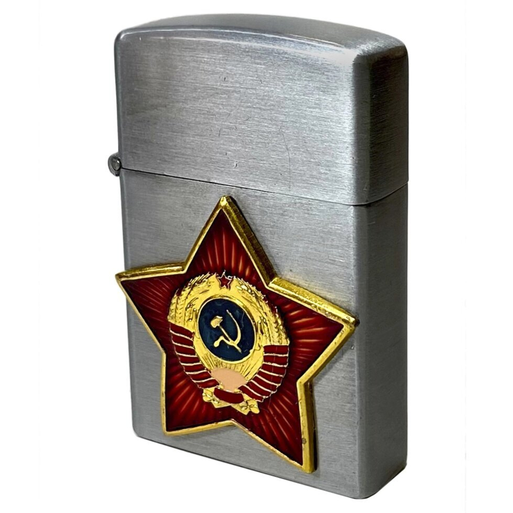 Откидная зажигалка "Советский Союз"