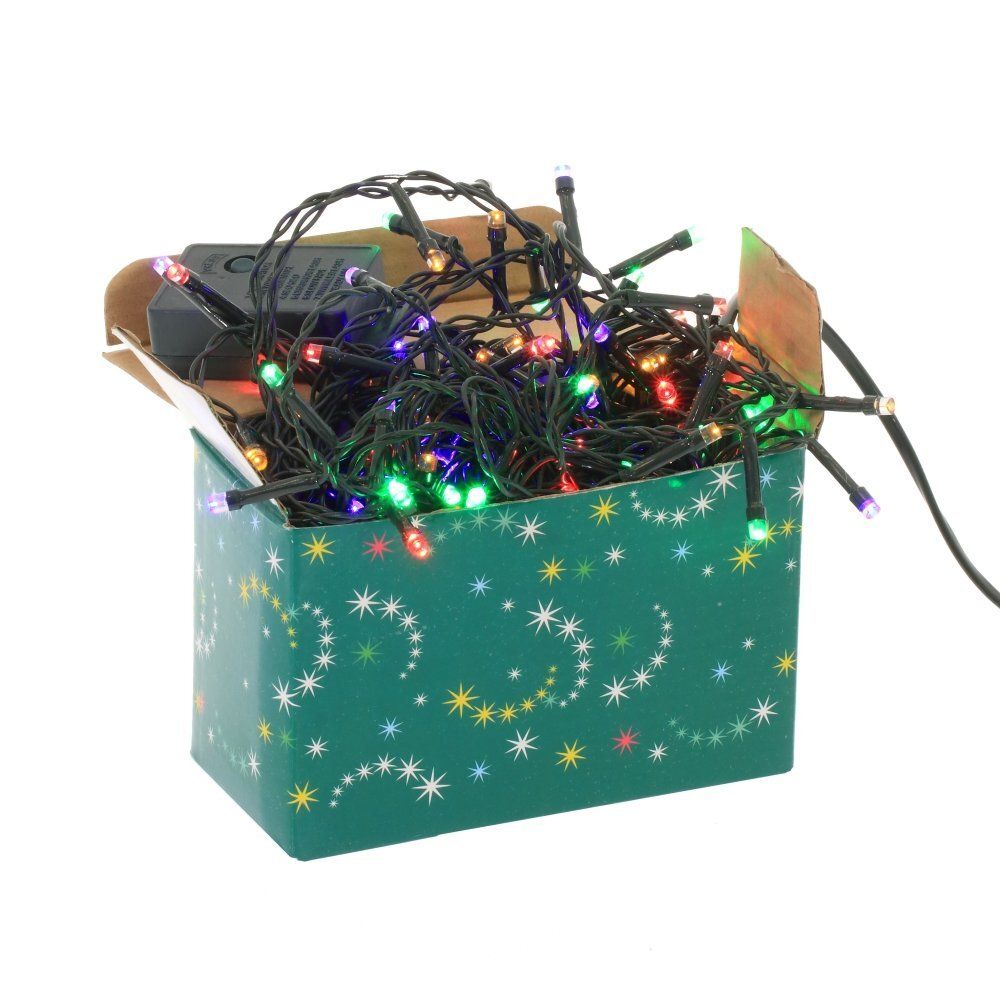 GAEM Электрогирлянда "Бахрома", L500 W0,5 H50 см (160 разноцв LED, 5W, 8 реж свеч, IP20)