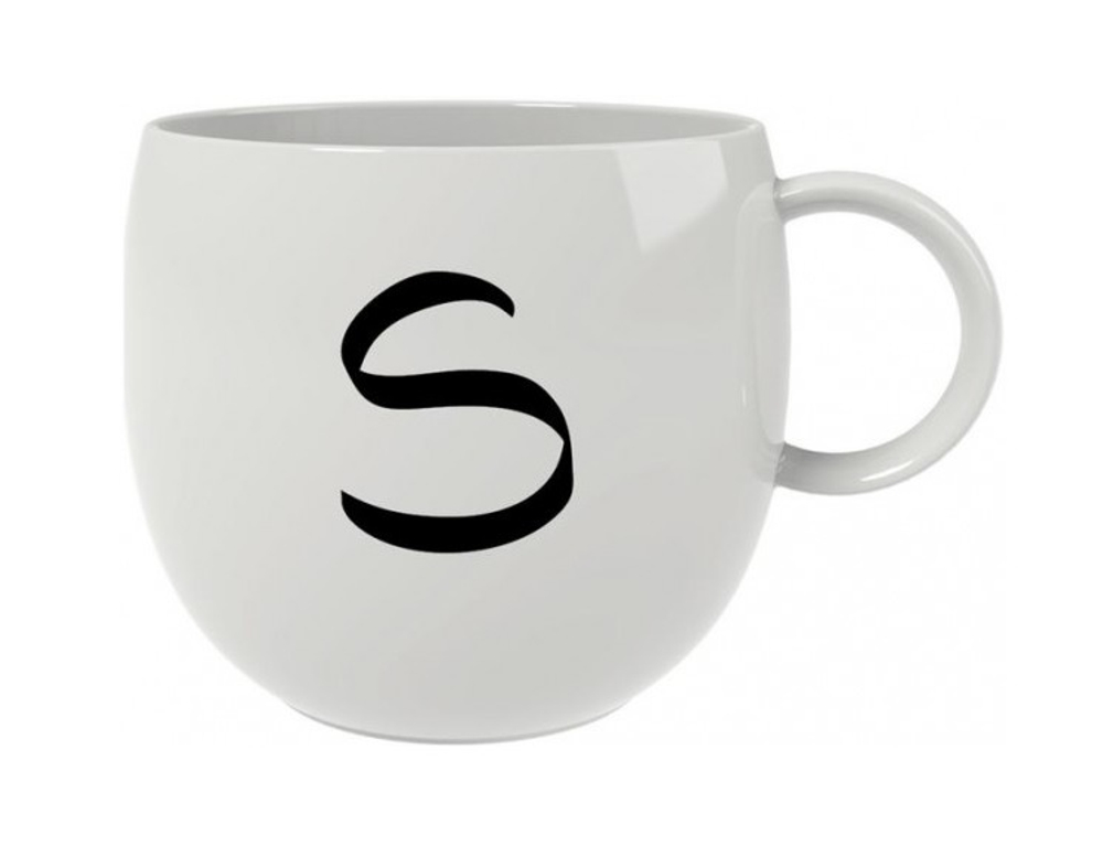 Like. by Villeroy&Boch Кружка с буквами 400 мл S 10-1620-6118