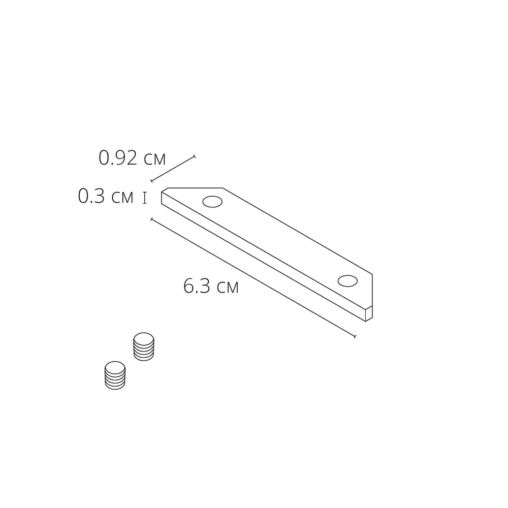 Соединитель прямой для профиля Arte Lamp PROFILE-ACCESSORIES