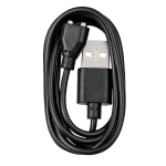 Черная перезаряжаемая вибропуля с пультом ДУ 7см ToyFa RealStick Caliber 983051