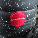 Ступка с пестиком Доляна «Чёрный камень», 250 мл, 9×10 см