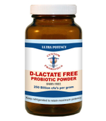 Custom Probiotics D-lactate free probiotic powder 50 g.