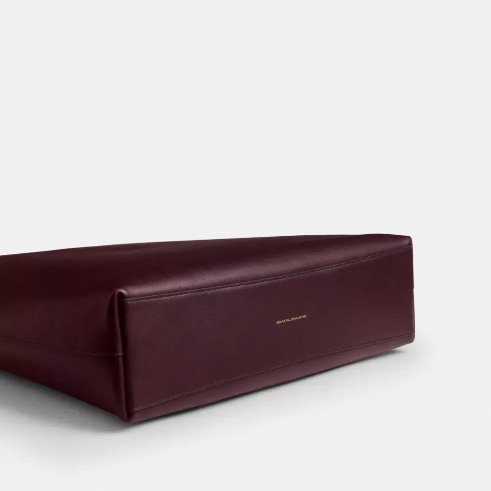 COACH СУМКА ЧЕРЕЗ ПЛЕЧО BROOKLYN 39, БОРДОВЫЙ