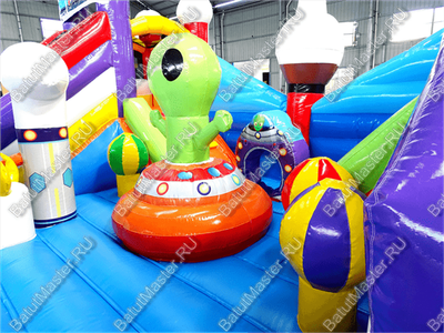 Коммерческий надувной батут "Инопланетяне"