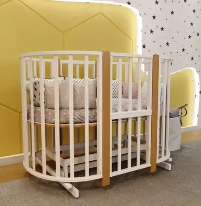 Кроватка-трансформер Incanto Silvia с автостенкой