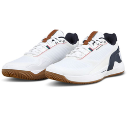 Мужские кроссовки теннисные Wilson Rush Pro 5 Clay - white/navy blazer/gum1a