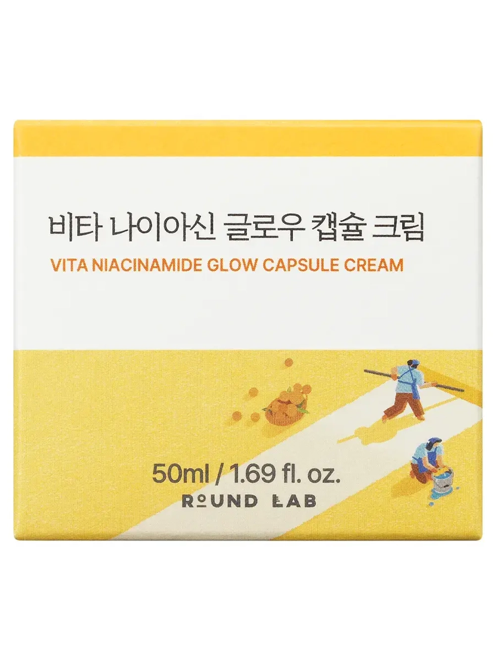 Round Lab Осветляющий капсульный крем с ниацинамидом для сияния кожи Vita Niacinamide Glow Capsule Cream 50 мл