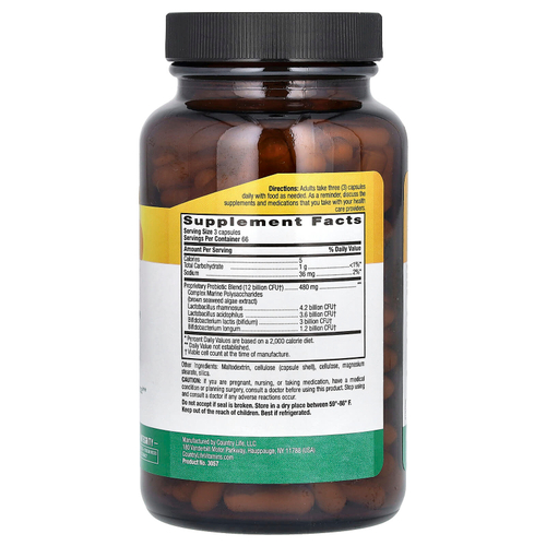 Country Life, Power-Dophilus, 200 веганских капсул