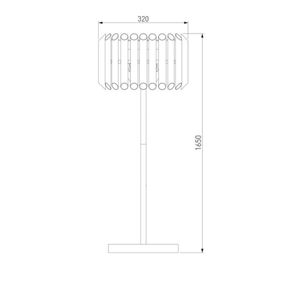 Торшер Bogates Castellie 01107/4