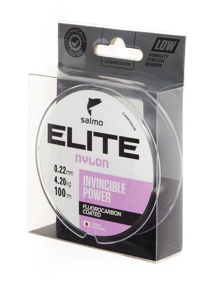 Леска монофильная Salmo Elite FLUORO COATED NYLON 100 м, 0,22 мм