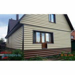 БЛОКХАУС  Премиум Двухпереломный  Красно-коричневый ВН-02 3100х320мм 0,99м2