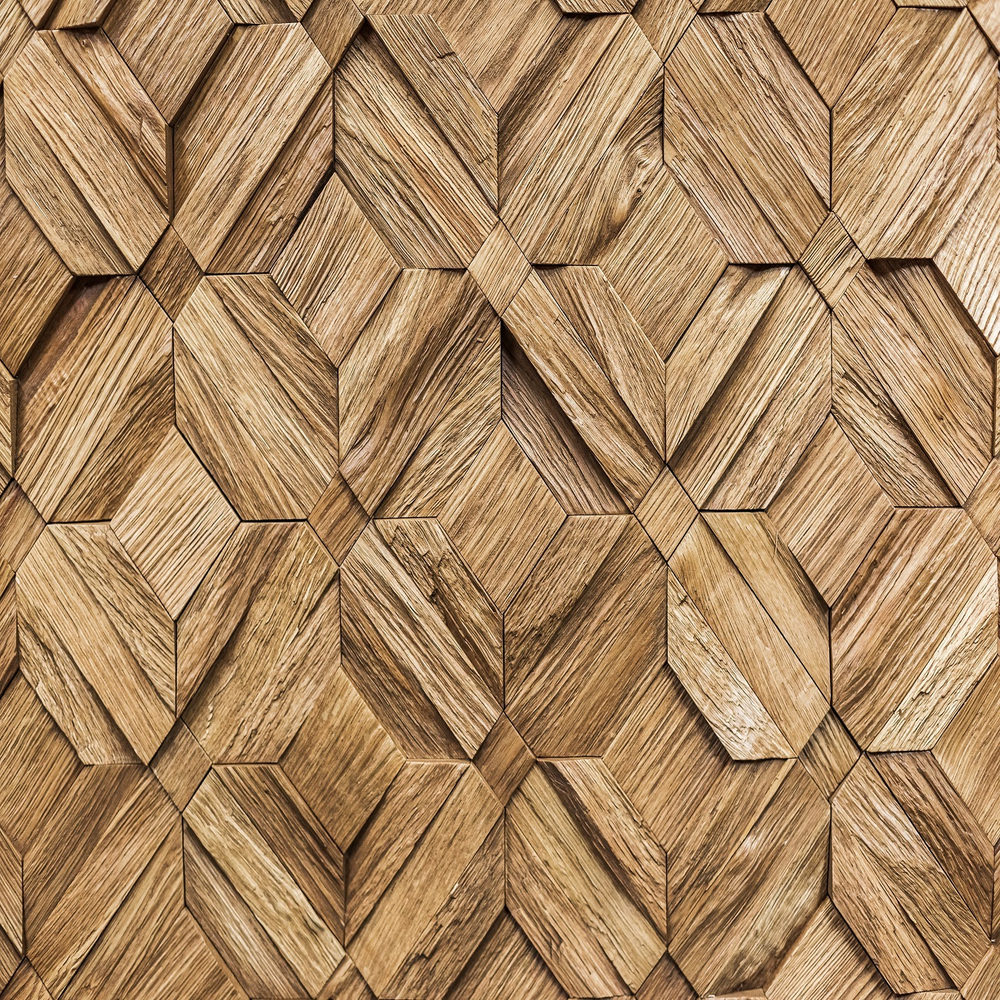 Деревянная мозаика для стен Wood Mosaic Восток