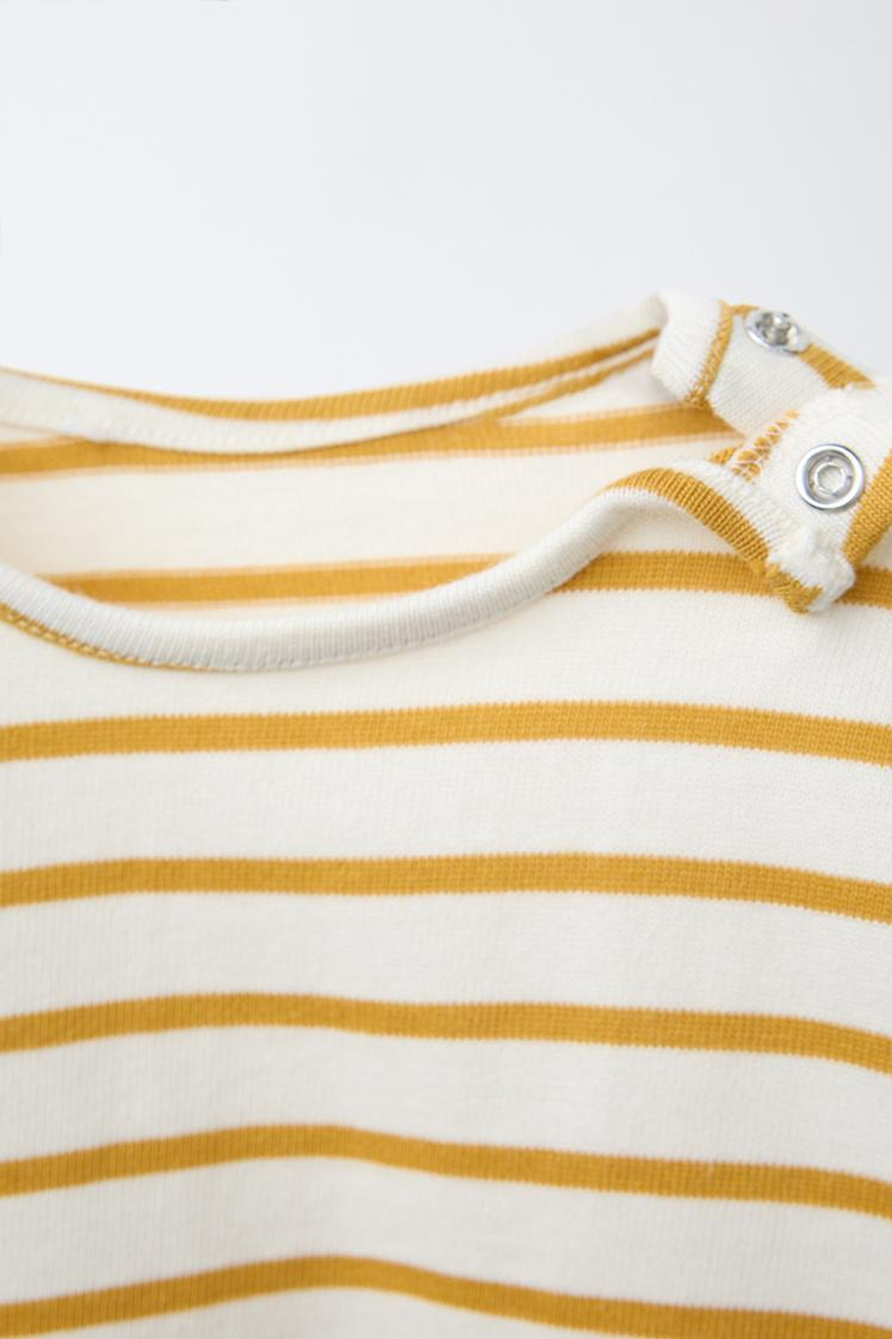 ZARA БОДИ В ПОЛОСКУ, ОХРА