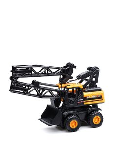 Игрушка Машина Кран с ковшом и прицепом. инерционная ( BHX903)