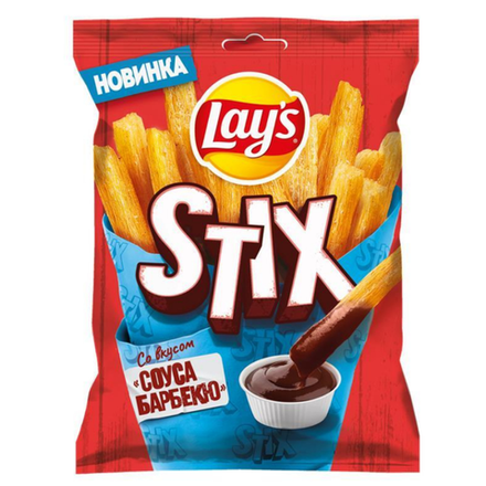 Чипсы картофельные LAY'S Stix соус барбекю 50гр