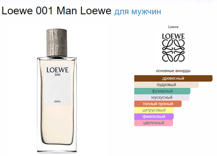 Loewe Man 50ml Loewe (duty free парфюмерия)