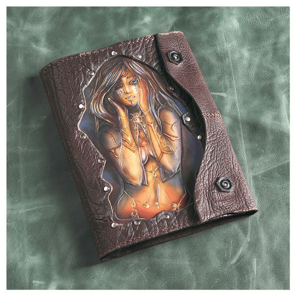 Кожаный ежедневник «Шаманка»