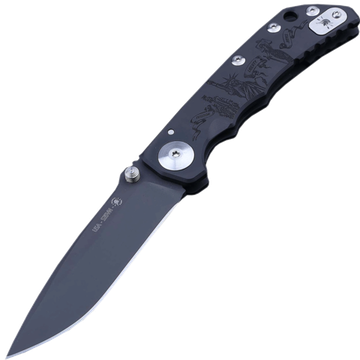 Складной нож Spartan Blades HARSEY FOLDING SB/SF5CUSBKBK/LadiesofFreedom c клинком из стали CPM-S35VN, рукоять титан